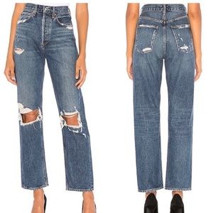 Agolde 90s Mid Rise Loose Fit in Pysche